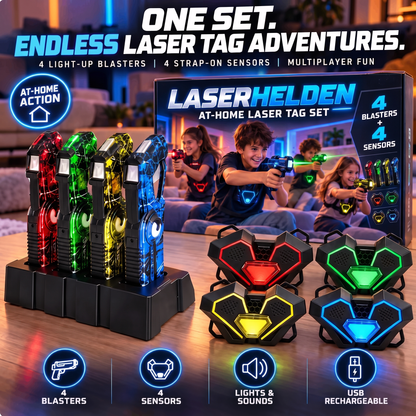 LaserHelden™ Laser Tag Battle Set