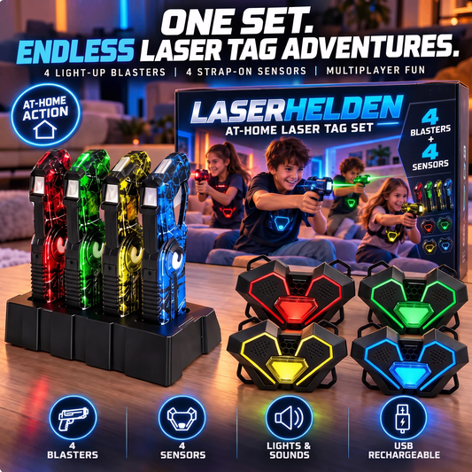 LaserHelden™ Laser Tag Battle Set